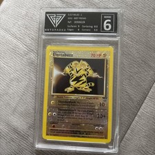 Pokemon TCG 2002 Best of Game Electabuzz  Reverse Holo get graded 6 (Swirl x2) picture
