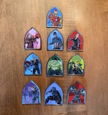 Loungefly Marvel The Infinity Saga Mystery Whole Set & Scarlet Witch Pin (Rare)  picture