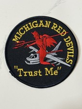USAF 107th Fighter Squadron “The Red Devils” - Michigan Air National Guard Patch picture