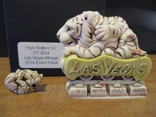 Harmony Kingdom High Rollers V1 Las Vegas Evt Pc White Tigers & Minature Pc SGN picture