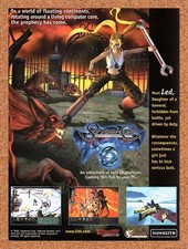 1998 Septerra Core Legacy Of The Creator PC Original Ad / Retro Wall Art v2 picture