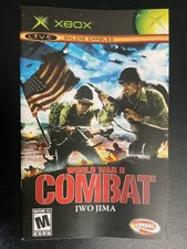 World War II Combat Iwo Jima Original XBOX Instruction Manual Only picture