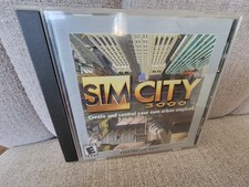 VINTAGE Sim City 3000 (1998) PC Windows CD-ROM Maxis picture