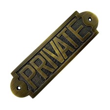 Private Sign 7