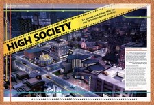 Sim City Societies PC Original 2006 Vintage Ad - Video Game Review Promo picture