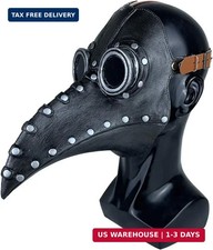 Stegosaurus Plague Doctor Bird Mask Long Nose Beak Cosplay Steampunk Halloween C picture