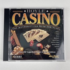 Vintage Hoyle Casino PC Game Disc 1999 CD Rom Vegas Style Casino Game & Slots picture