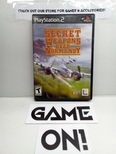 Secret Weapons Over Normandy (PlayStation 2, 2003) Complete Tested Working picture