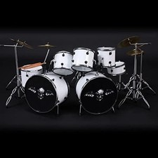 AXE HEAVEN Jimmy The Rev Sullivan Drum, 8.5 x 3 x 7 inches, White picture