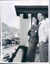 1955 Press Photo Italy German Prince Alfonso M Hohenlohe-Langenberg - ner26733 picture