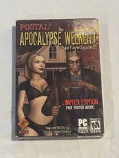 Postal 2 Apocalypse Weekend Expansion Pack Manual, Box, Poster, Disc PC picture