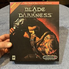 Blade of Darkness Vintage PC Big Box Game CIB Complete - Codemasters picture
