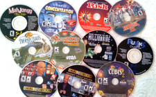 11 ASSORTED WINDOWS/PC CD-ROM GAMES RISK RUBIKS CUBIS DEAL NO DEAL MILLIONAIRE picture