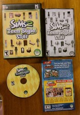 The Sims 2: Teen Style Stuff Expansion (PC, 2007) **COMPLETE with CD Key** picture