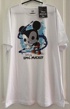 Disney Epic Mickey Splatter Funko Pop Tee/T-Shirt ~ Size XL ~ BNWT picture