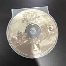 TalonSoft West Front Gold PC CD-ROM WWII Strategy Game Disc Only Windows 95/98 picture