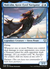MTG - Malcolm, Keen-Eyed Navigator - Commander Legends - Magic the Gathering picture