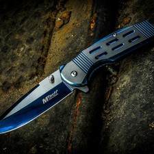 MTech USA Spring Assisted Knife w/TiNite Coated Stainless Steel Handle & Clip picture