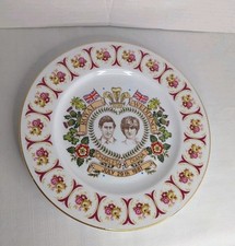 SHELTONIAN BONE CHINA ROYAL WEDDING PRINCE OF WALES CHARLES LADY DIANA PLATE picture