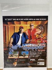 American Chopper: The Game PS2 Playstation 2 Xbox 2004 Magazine Print Ad picture