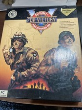 Three-Sixty Pacific Computer Wargame V for Victory - Utah Beach VG IBM PC picture