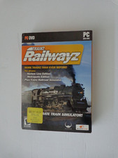 Trainz: Railwayz (PC, 2007) PC Video Game Train Simulator - SEALED picture