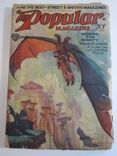 The Popular Magazine, Aug. 1930 GD/VG Classic 