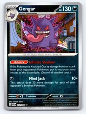 Gengar 050/088 Rare Perfect Order Pokemon Reverse Holo Near Mint picture