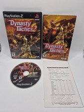 Dynasty Tactics 2 PS2 (Sony PlayStation 2, 2003) CIB Mint Retro Tested Reg Card picture