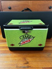 Hard Mountain Dew Cooler Mountain Dew USA  SUPER COOL 2023 - Rare Vendor Merch picture