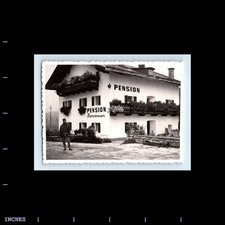 Old Vintage Photo MAN PENSION FROSCHAUER RESTAURANT SALZBURG AUSTRIA picture