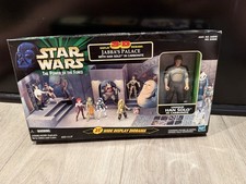 Hasbro Star Wars Power of the Force Jabba's Palace 3D Diorama Han Solo 1998. NEW picture
