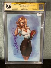 GRIMM FAIRY TALES CALL WONDERLAND 1 CGC 9.6 signed J Scott Campbell LMTD to 500 picture