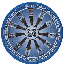 Elevator Brewing Co Beer Coaster Columbus / Marysville OH picture