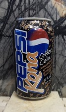 Pepsi KONA COFFEE COLA soda can 1996 test flavor / limited production picture