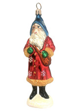 ✨Authentic Christopher Radko Stylish SANTA MAGICIAN MAG Rare Glass Ornament NEW picture