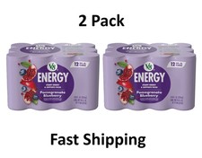 V8 Energy Pomegranate Blueberry Energy Drink, 8 fl oz, 12 Cans, 2 Pack picture