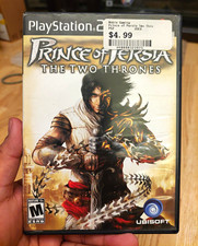Ubisoft Prince of Persia The Two Thrones PS2 Playstation 2 CIB Black Label picture