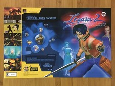 Legaia 2 Duel Saga PS2 Playstation 2 2002 Print Ad/Poster Official RPG Promo Art picture