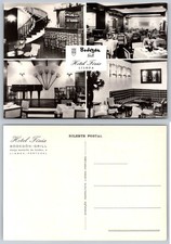 Hotel Fénix Lisboa Portugal Bodegón Grill Restaurant Bar 1950s Postcard picture
