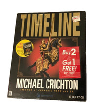 Timeline Michael Crichton Eidos PC Game New Windows 95/98 CD-ROM Vintage Sealed picture