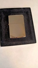 Zippo  Vintage Hi Polish Silver PlateLighter in Zippo Box 1994 picture