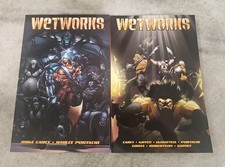Lot Of 2 Wetworks Vol. #1-#2 (2007) WildStorm Productions, TPB, Graphic Novel picture
