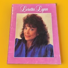 Vintage Loretta Lynn Souvenir Program w/ Color Photos, Country Music Collectible picture
