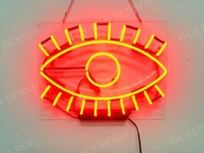 Red Big Eye Eyelash Acrylic 17