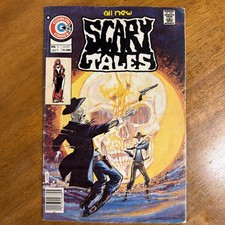 Scary Tales #2 (Charlton October 1975) Iconic Tom Sutton Cover Art picture