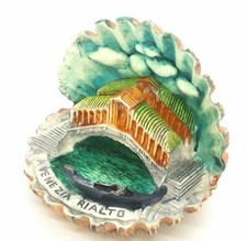 Venice Italy Rialto Bridge Souvenir Miniature Figurine, Made in Italy picture