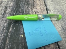 VINTAGE 2000 MILLENIUM MICROSOFT WINDOWS ME PROMO ADVERTISING INK PEN 5.5