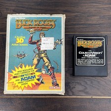 Buck Rogers Planet of Zoom (Colecovision,1983) Game Cartridge w/ Box picture