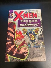 X-MEN #13 (1965) *Key Issue Juggernaut* Very Bright, Colorful, Glossy picture